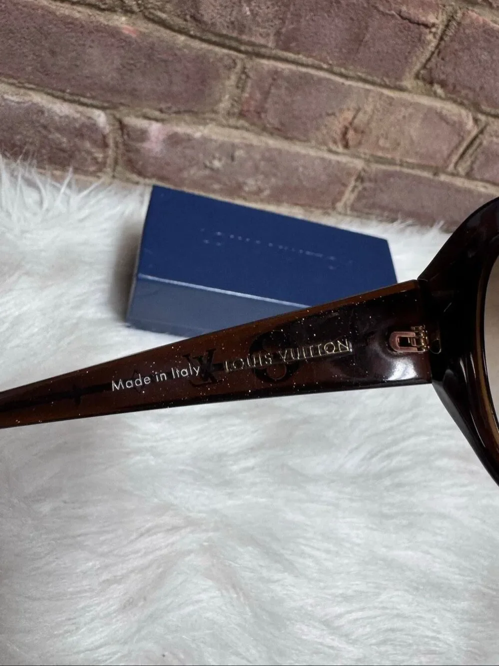 Louis Vuitton Obsession GM Sunglasses Z0459E Brown Monogram w/ Box